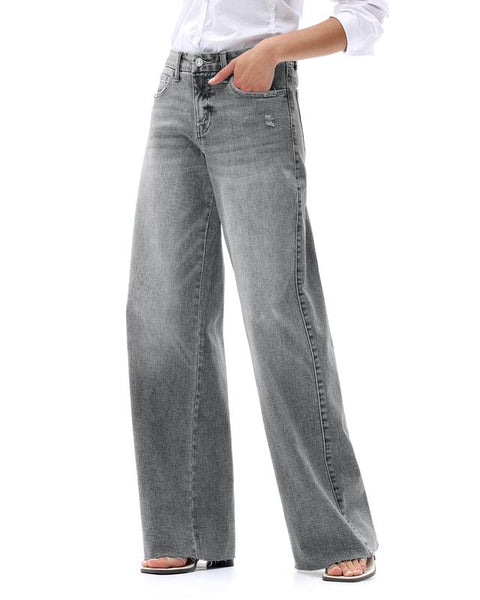 Modern Flair Wide-Leg Denim