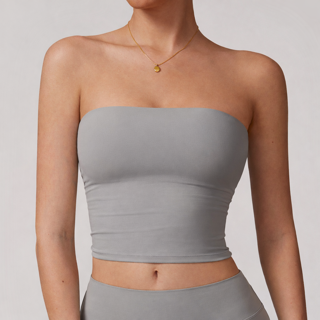 Strapless Crop Top