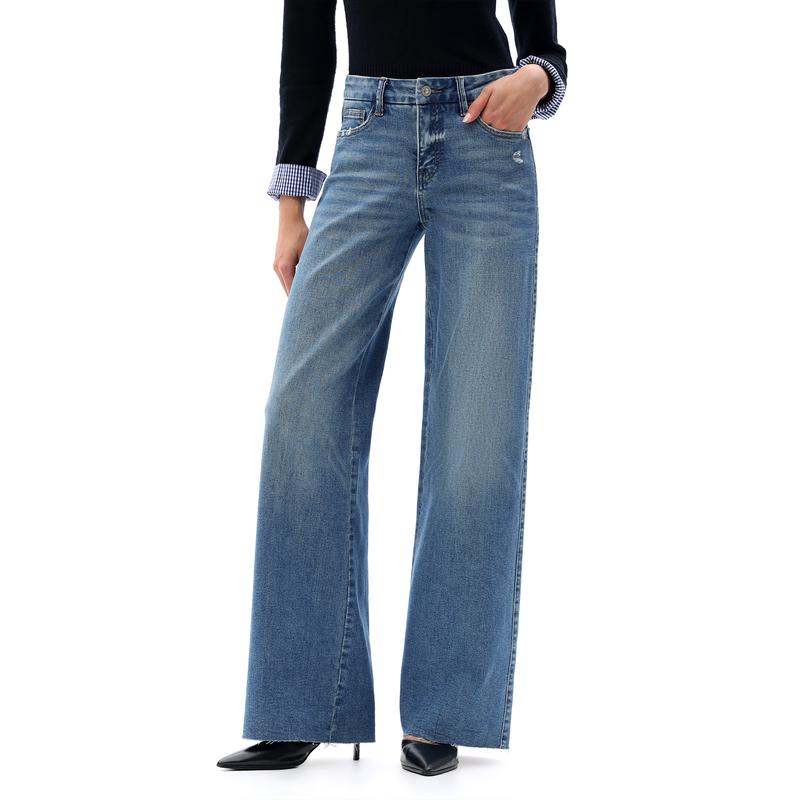 Modern Flair Wide-Leg Denim
