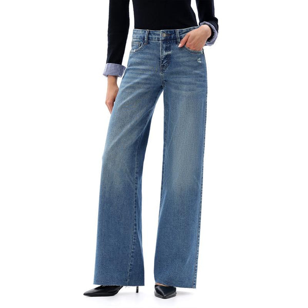 Modern Flair Wide-Leg Denim