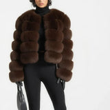 Fur Cropped Jacket