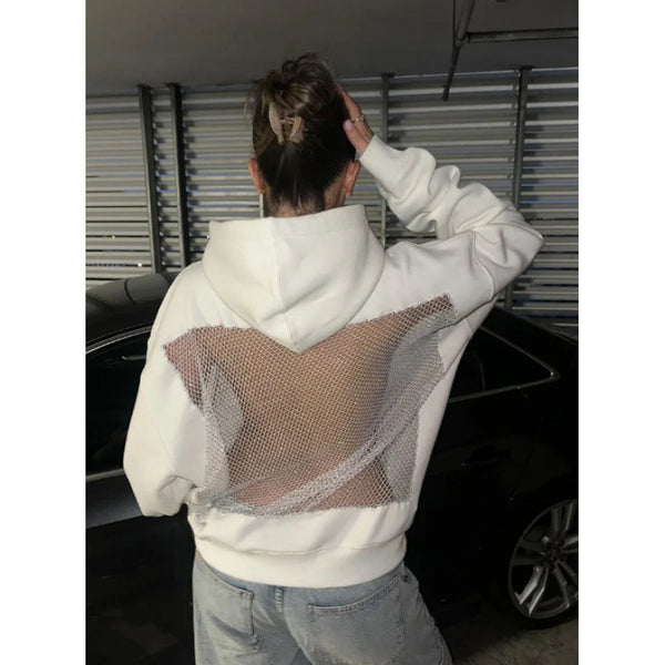 Sweat à capuche lumineux