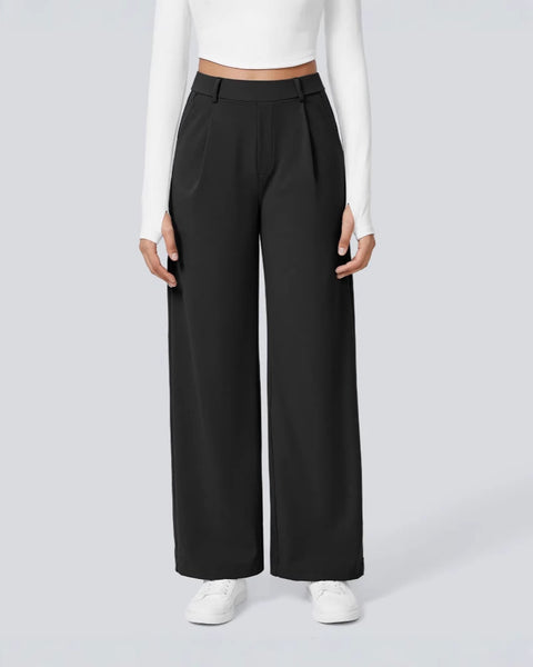 Elegante Hose mit weitem Bein 