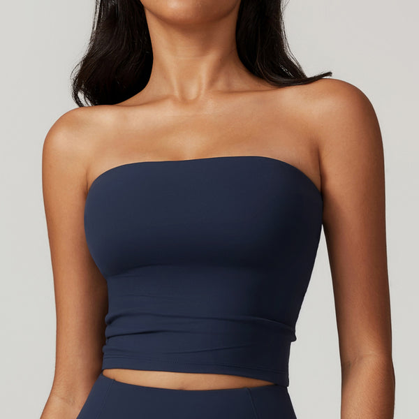 Strapless Crop Top