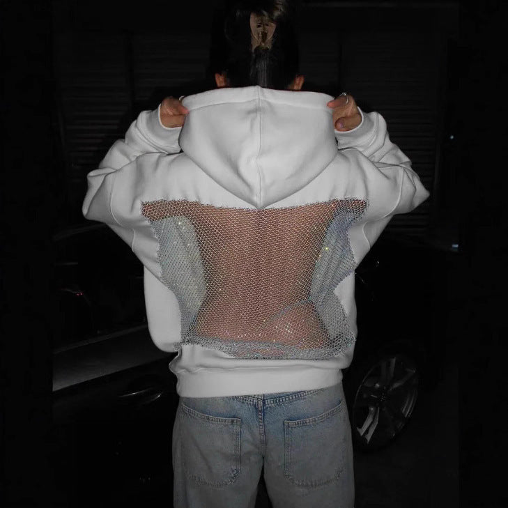 Sweat à capuche lumineux