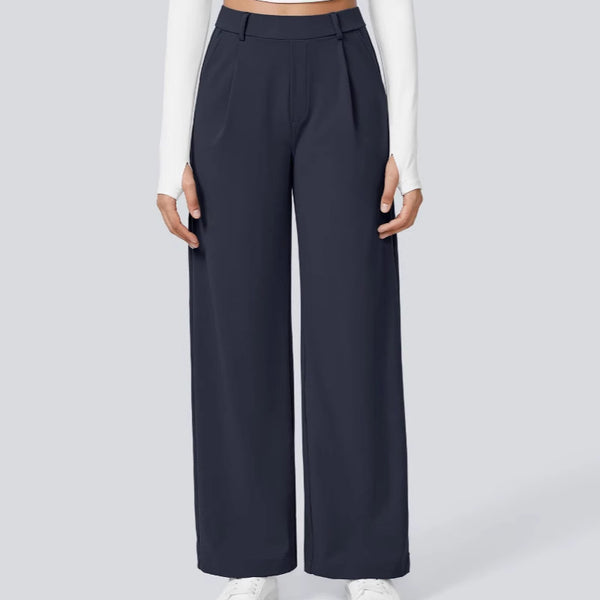 Elegante Hose mit weitem Bein 