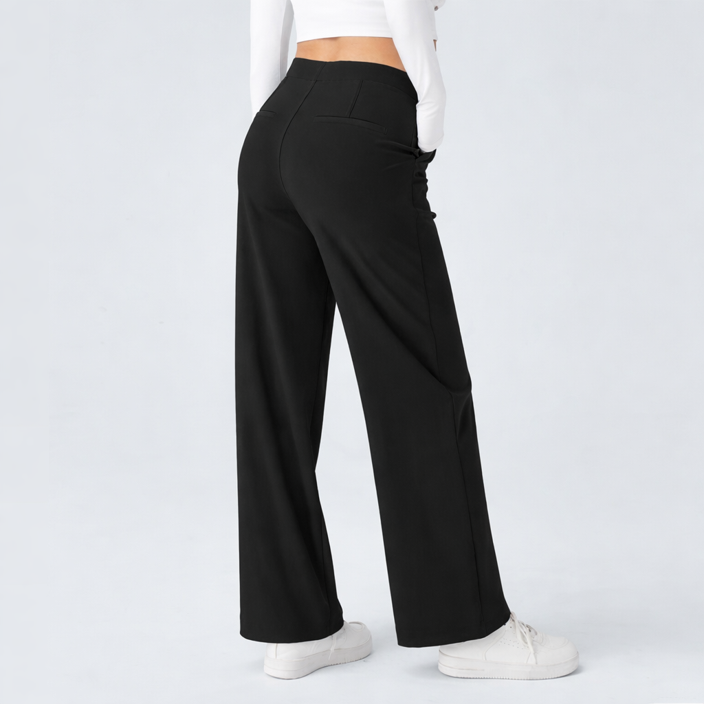 Elegante Hose mit weitem Bein 
