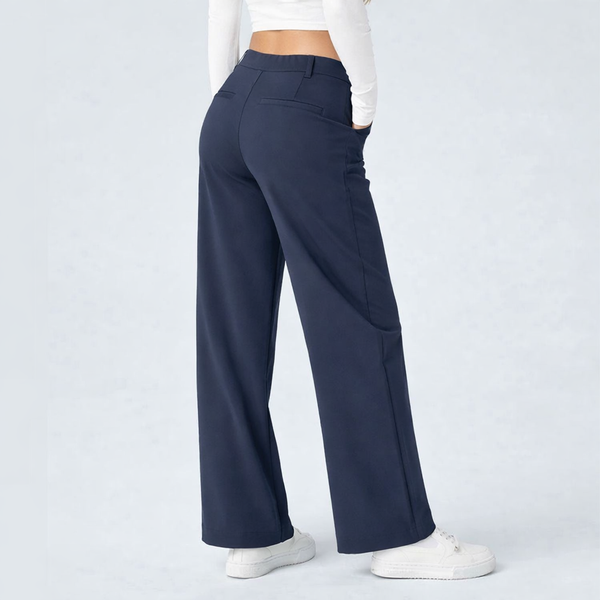 Elegante Hose mit weitem Bein 