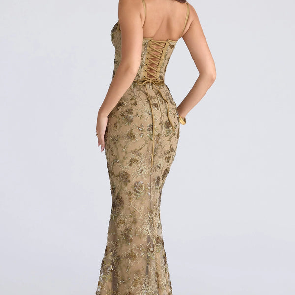 Zeitloses Schnürkleid