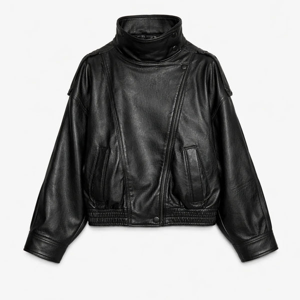 Lederjacke